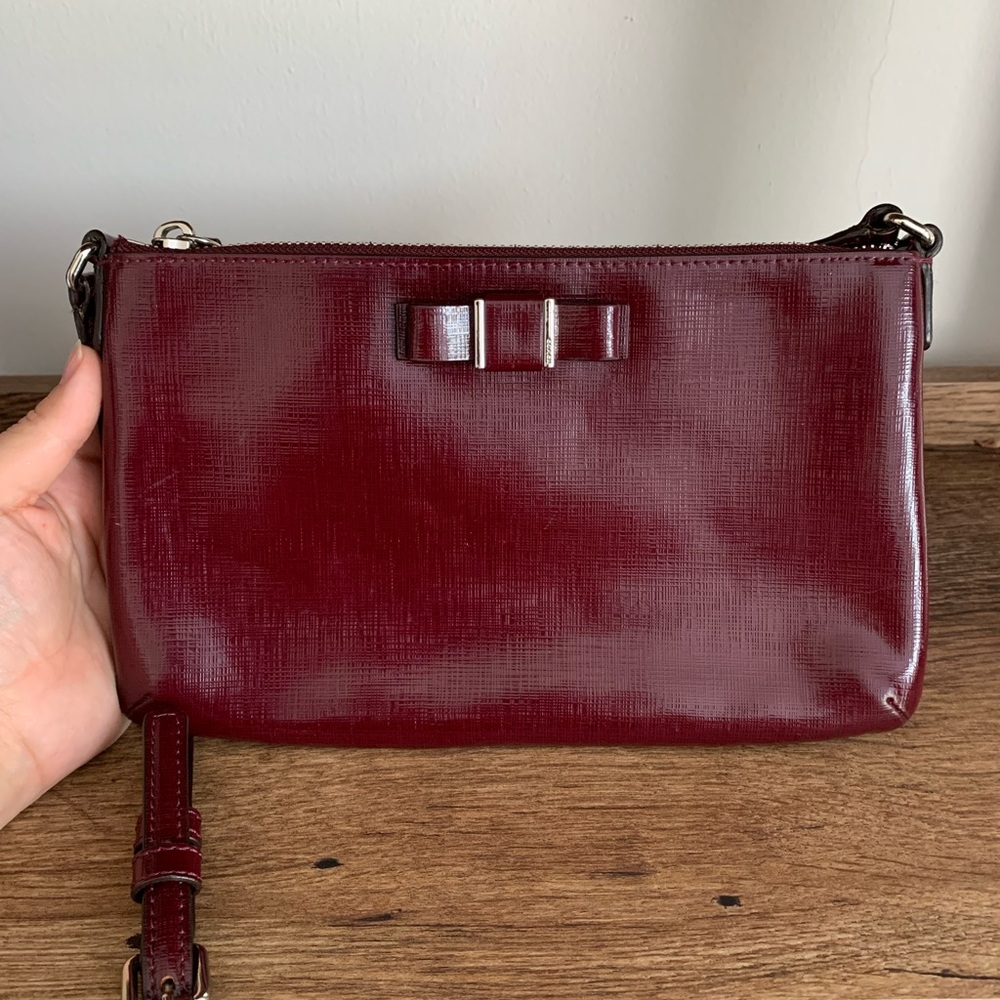 Coach Darcy patent leather crossbody